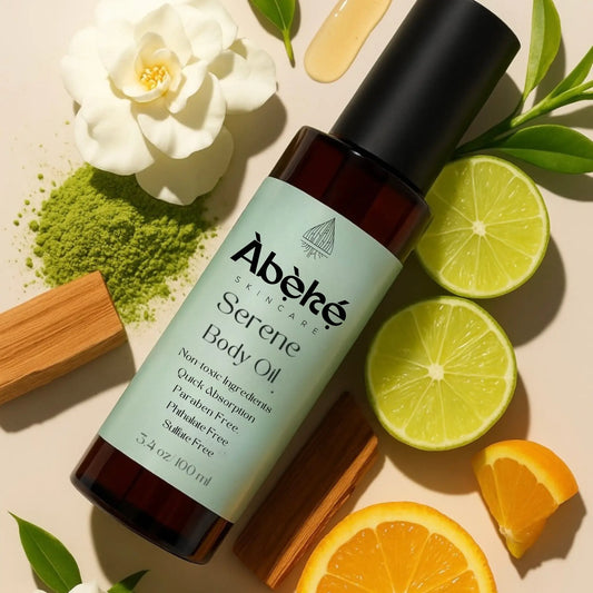 serene body oil